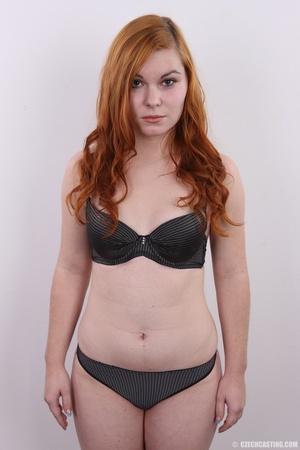Young lusty well rounded redhead beauty  - Picture 7