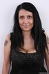 mature brunette with colorful