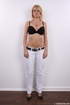 seductive well shaped blonde