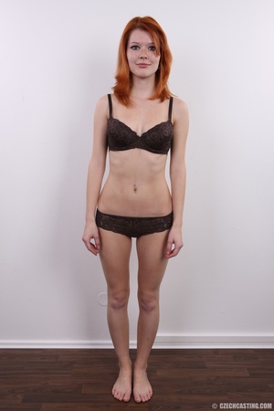 Sweet looking redhead with pleasant body - Picture 8