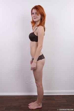 Sweet looking redhead with pleasant body - Picture 9