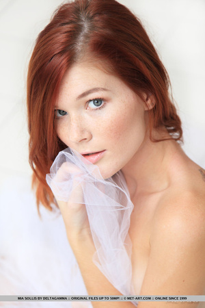 Super erotic redhead beauty takes stunni - Picture 18