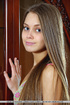endowed cute girl with