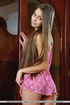 endowed cute girl with