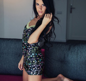 Cute chick with small but sexy tits, firm ass, seductive figure and willing