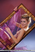 Attracted blonde sex model shows sexy skills modeling hot pussy, butt