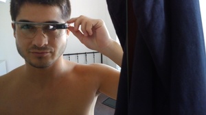 Handsome guy with camera in glasses is f - XXX Dessert - Picture 1