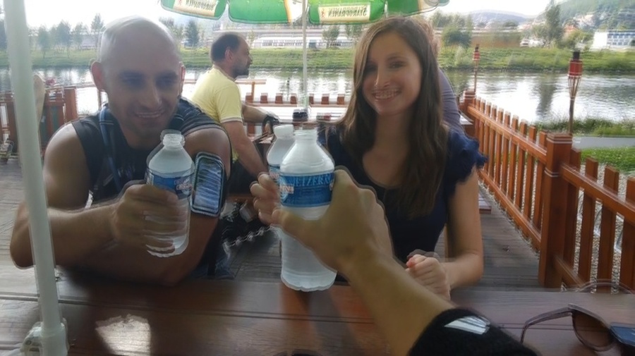 European brunette bitch spreads her legs in - XXX Dessert - Picture 2