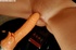 Randy gag wearing blonde with delicious tits getting her tight pussy wasted
