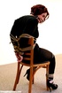 Curvy lady in black gets her daily punishment