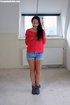 Cute girlfriend is punished and bound in her home