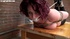 Nasty slut gets her tits tied and nipples clamped