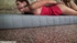 Hogtied whore tries to scream through her ball gag
