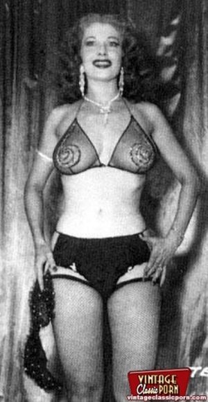 Vintage classic babe tempest storm poses - Picture 6