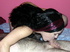 Pretty hot chick feeling horny sucks dick and gets fucked hard in wet