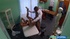 Naive blondie gets her pussy and ass fingered by a horny doctor