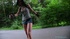 Horny black haired skating teen gets picked up and hardcore fucked outdoor.