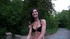Horny black haired skating teen gets picked up and hardcore fucked outdoor.