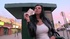 Black haired beauty with huge delicious boobs gets hardcore fucked outdoor.