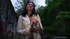 This shy black haired teen enjoys pounding by a big cock outdoor.