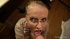 Glasses wearing hot blonde teen enjoys bending over and swallowing a big