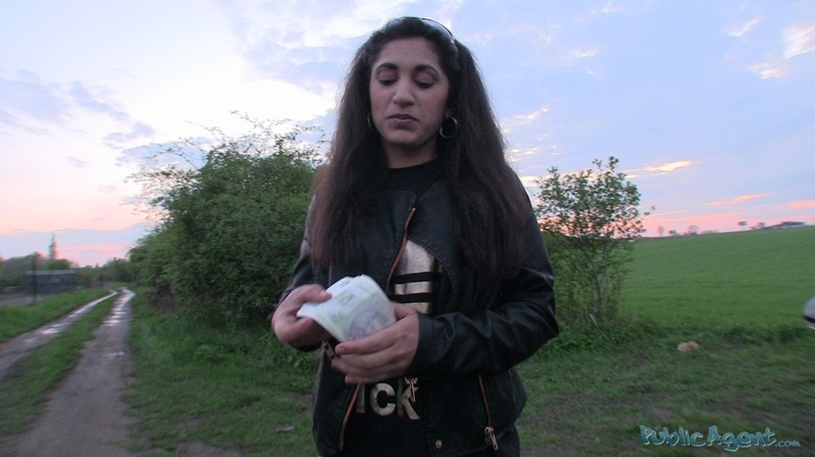 Foxy black haired cutie swallows a big cock - XXX Dessert - Picture 9