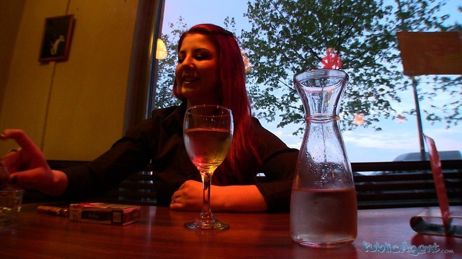 Sassy redhead teen enjoys swallowing his th - XXX Dessert - Picture 2