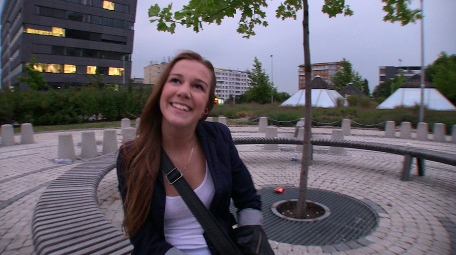 Delicious brunette teen agrees to get hardc - XXX Dessert - Picture 1