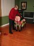 Randy redhead gets her luscious ass spanked by her horny husband.