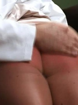 Sweet blonde teen gets her gorgeously big ass spanked by daddy. - XXXonXXX - Pic 8