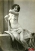 Pretty sexy topless vintagegirls posing in the thirties