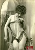 Vintage chicks in their pretty underwear in the thirties