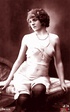 Pretty vintage beauties wearing underwear in the thirties