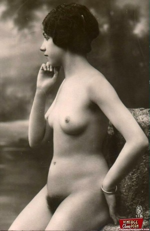 Some sexy and naked vintage chicks posin - Picture 4
