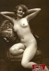 Pretty vintage naked models posing nude in the fourties