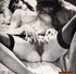 Hairy retro chick with huge breasts sucking cock before getting her twat