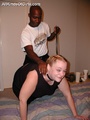 Gagballed blonde fat housewife gets - Picture 1