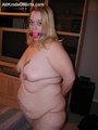 Gagballed blonde fat housewife gets - Picture 10