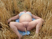 Granny Grandma Libby from United Kingdom Cornfield