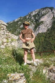 Flashing Exhibitionist German Isabel from Europe