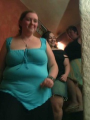 The horny BBW chicks are eager for fucking and the guys - Picture 1