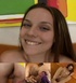 hot brunette teeny giving