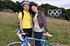 32 yo Brunette Lara Latex and 28 yo Blonde Bicycle Boy Cum shot