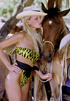 This blonde classy milf loves to display her gorgeously formed body at