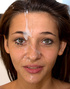 hot brunette with lusciously