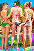 horny bikini wearing college