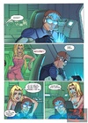 The Human Torch is distracted from work by sexy Invisible Woman for serious