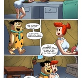 Fred cant resist’s Wilma’s behind in kitchen and bangs her hard from