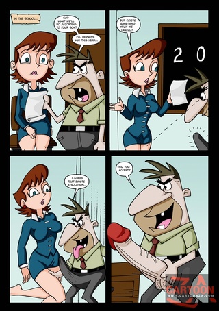 Sex toons johnny test