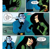 Hot sexual tension as Dr. Drakken just can’t resist sexy Shego’s cute
